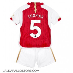 Arsenal Thomas Partey #5 Kotipaita Lapsille 2023-24 Lyhythihainen (+ shortsit)
